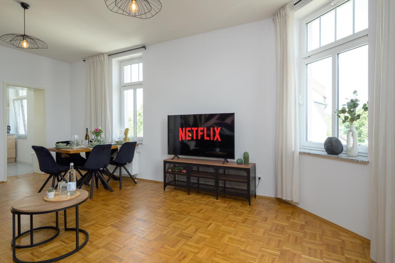 Le Vacation 3-Room-Apartment 67Qm, Kueche, Netflix, Free-Tv シュクロイディッツ エクステリア 写真